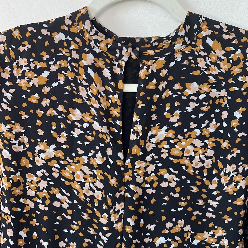 PATTERNED MIDI DRESS - Picture 8 of 9